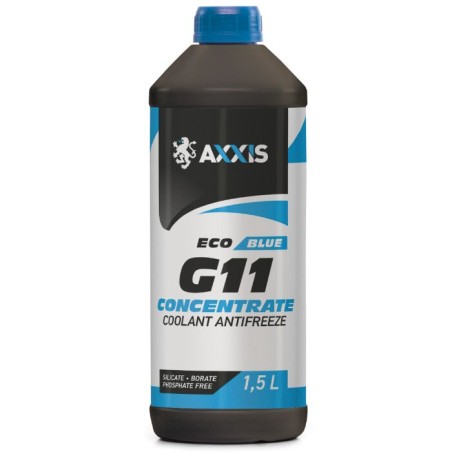 Антифриз концентрат ECO-80C BLUE G11 1,5л AXXIS