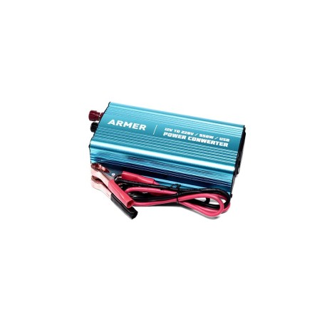 Перетворювач напруги 12V-220V/550W/USB/мод.хвиля ARMER