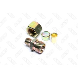 RD 95.25.48 З'єднувач пневматичний різьбовий-з затискною гайкою прямий М12х1.5-12 сталь (RIDER) фото від Мотор-Агро Харків Украї