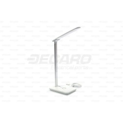 DEC-NL01 Лампа настільна LED з бездротовою зарядкою, біла DECARO фото від Мотор-Агро Харків Україна