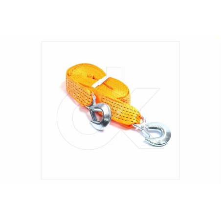 DK46-PE550/60 Трос буксирувальний 5т. 50мм. 5/6м. С-гак, Polyester, помаранчевий, ДК фото від Мотор-Агро Харків Україна