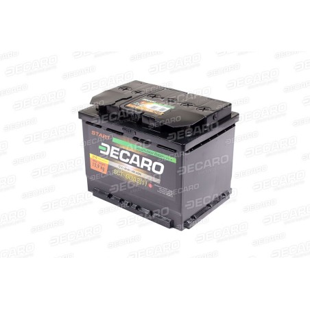 Акумулятор 60Ah-12v DECARO START (242x175x190),L,EN480