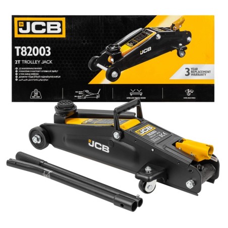 Домкрат підкатний гідравлічний 2т JCB-T82003