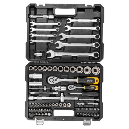 Набір інструментів 82 од. 1/4", 1/2" ( 6гр.) JCB-4821-5