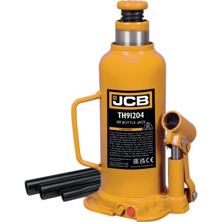 Домкрат пляшковий 12т JCB-TH91204