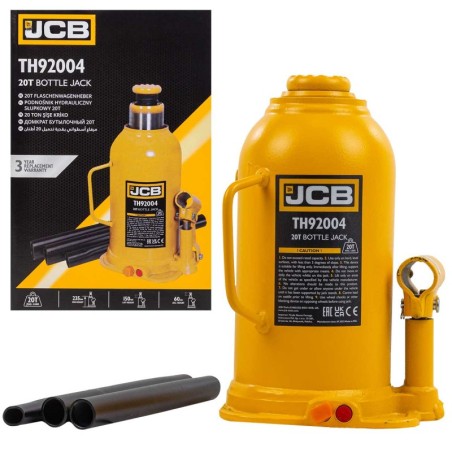 Домкрат пляшковий 20т JCB-TH92004