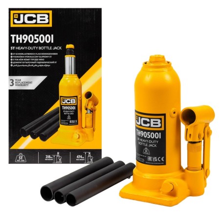 Домкрат пляшковий 5т JCB-TH905001
