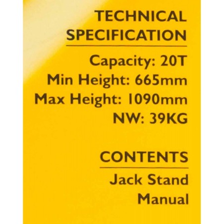 Підставка ремонтна 20т JCB-TZ200012
