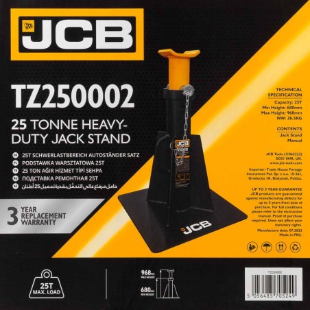 Підставка ремонтна 25т JCB-TZ250002