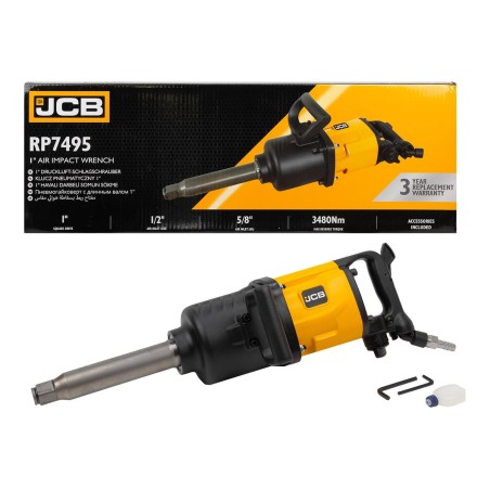 Гайковерт пневматичний 1", 3480 NM JCB-RP7495