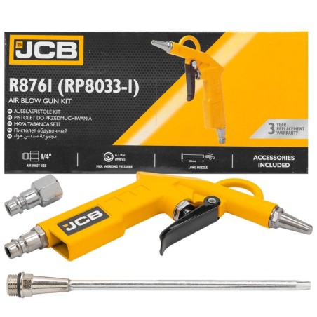 Пістолет продувний 6,2 BAR (90 PSI) JCB-R8761
