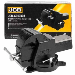 Лещата сталеві поворотні з ковадлом 4"-100 мм. JCB-6540304