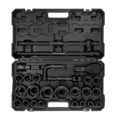 Набір інструментів ударних 26 од. 3/4", 1" (6гр.) JCB-68262-5MPB