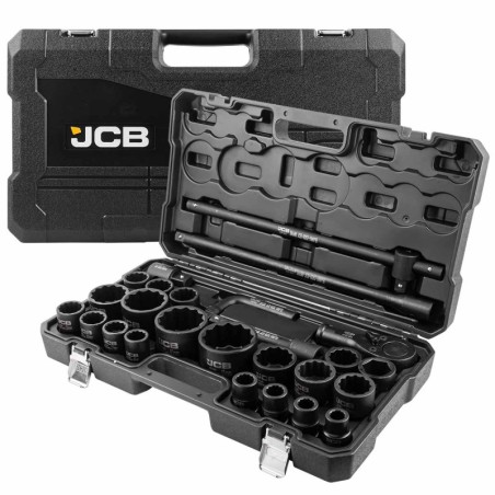 Набір інструментів ударних 26 од. 3/4", 1" (12гр.) JCB-68262-9MPB