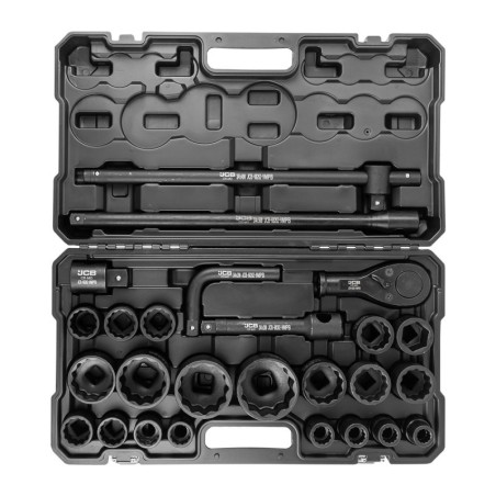 Набір інструментів ударних 26 од. 3/4", 1" (12гр.) JCB-68262-9MPB