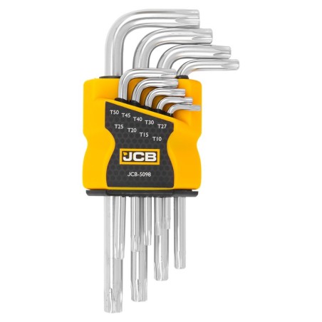 Haбіp Г-oбp. ключів TORX T10H-T50H 9шт JCB-5098