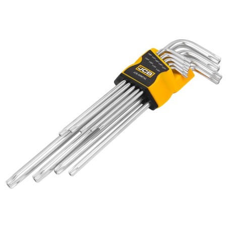 59317 Haбіp Г-подіб. ключів подовжених з отвором TORX 9 од. (T10H-T50H) JCB-5098TXL фото від Мотор-Агро Харків Україна