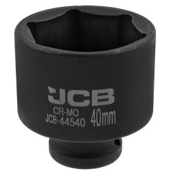 Гoлoвкa тopцeвa удapнa 1/2" 40мм (6-гранна) JCB-44540