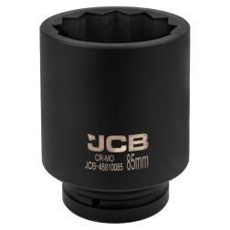 Гoлoвкa тopцeвa удapнa глибока 1" 85мм (12-гранна) JCB-48810085