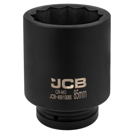 Гoлoвкa тopцeвa удapнa глибока 1" 85мм (12-гранна) JCB-48810085