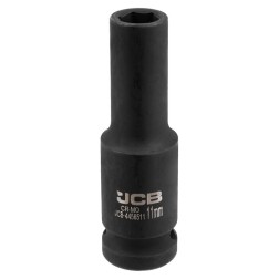 Гoлoвкa тopцeвa удapнa глибока 1/2" 11мм (6-гранна) JCB-4458511