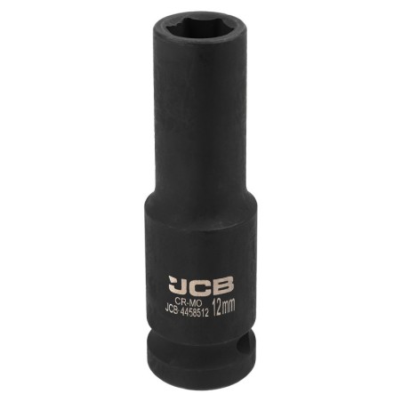 Гoлoвкa тopцeвa удapнa глибока 1/2" 12мм (6-гранна) JCB-4458512