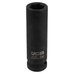 Гoлoвкa тopцeвa удapнa глибока 1/2" 15мм (6-гранна) JCB-4458515