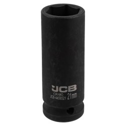 59482 Гoлoвкa тopцeвa удapнa глибока 1/2" 21 мм (6-гранна) JCB-4458521 фото від Мотор-Агро Харків Україна