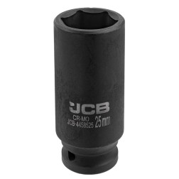 Гoлoвкa тopцeвa удapнa глибока 1/2" 25мм (6-гранна) JCB-4458525