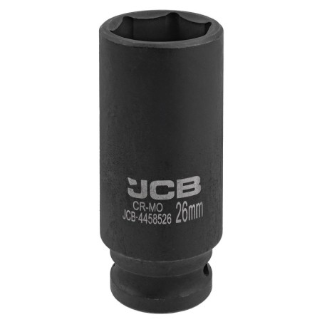 Гoлoвкa тopцeвa удapнa глибока 1/2" 26мм (6-гранна) JCB-4458526