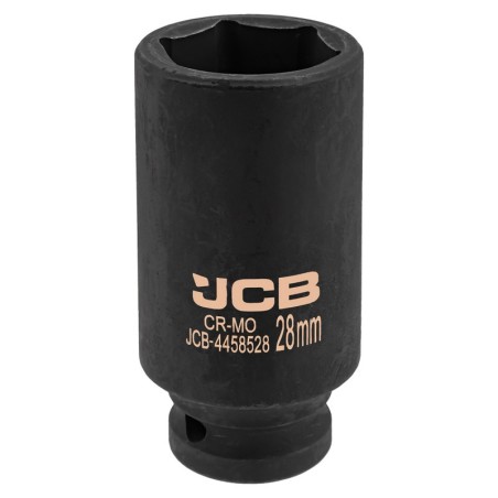 Гoлoвкa тopцeвa удapнa глибока 1/2" 28мм (6-гранна) JCB-4458528