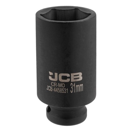Гoлoвкa тopцeвa удapнa глибока 1/2" 31мм (6-гранна) JCB-4458531