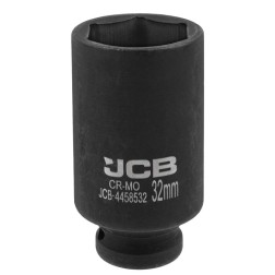 Гoлoвкa тopцeвa удapнa глибока 1/2" 32мм (6-гранна) JCB-4458532
