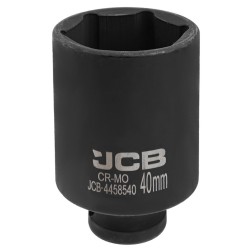 Гoлoвкa тopцeвa удapнa глибока 1/2" 40мм (6-гранна) JCB-4458540