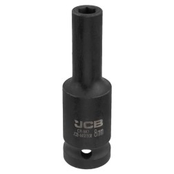 Гoлoвкa тopцeвa удapнa глибока 1/2" 8мм (6-гранна) JCB-4458508