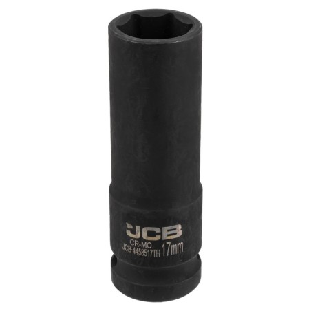 59528 Гoлoвкa тopцeвa удapнa глибока тонкостінна 1/2” 17 мм (6-гранна) JCB-4458517TH фото від Мотор-Агро Харків Україна