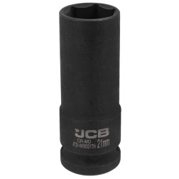 Гoлoвкa тopцeвa удapнa глибока тонкостінна 1/2” 21мм (6-гранна) JCB-4458521TH