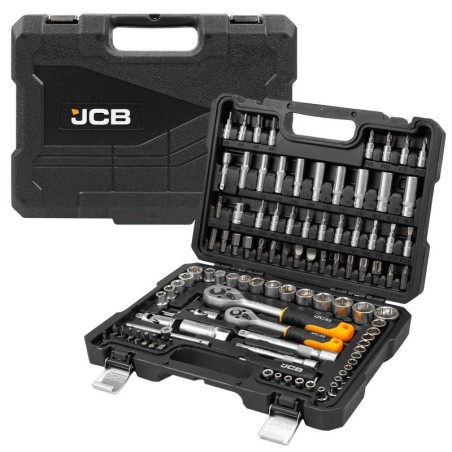 Набір інструментів 108 од. 1/4", 3/8" (6-гр.) (4-22мм) JCB-41082-5DS