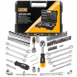 Набір інструментів 82 од. 1/4", 3/8" (6-гр.) (4-22мм) JCB-4821-5DS
