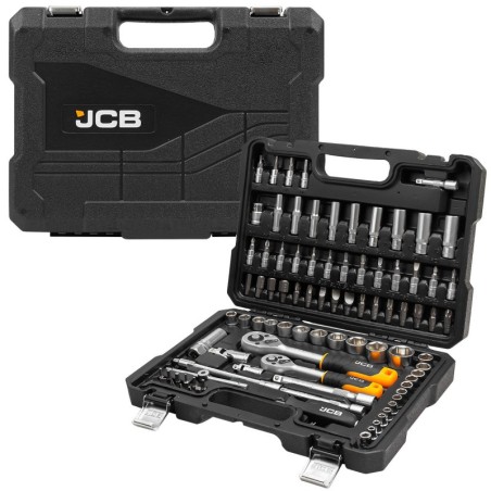 Набір інструментів 94 од. 1/4", 3/8" (6-гр.) (4-22мм) JCB-4941-5DS