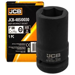 Головка ударна глибока 1" 30мм (6-гранна) JCB-48510030