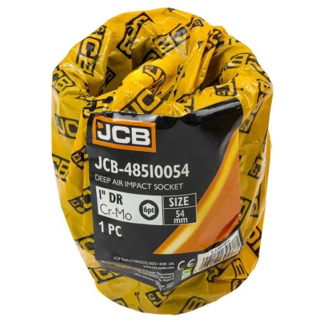 Головка ударна глибока 1" 54мм (6-гранна) JCB-48510054