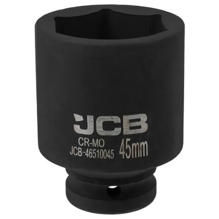 Головка торцева ударна глибока 3/4" 45 мм (6-гранна) JCB-46510045