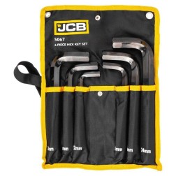 Haбіp Г-oбp. ключів HEX 6 од. (12-24 мм) в чохлі JCB-5067