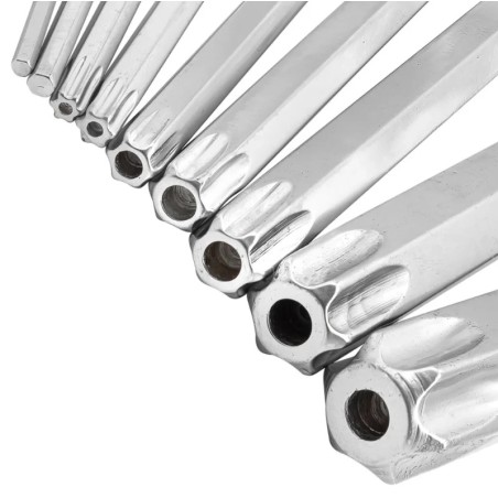 ➤ Haбіp Г-подіб. ключів HEX/TORX 9 од. JCB-5093TXL 60957