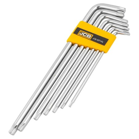 ➤ Haбіp Г-подіб. ключів екстра довгих TORX 7 од. (T10-T40) JCB-5071XL 60965