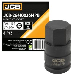 Головка-біта ударна HEX 3/4" 36 мм JCB-26410036MPB