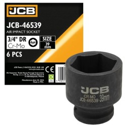 59822 Гoлoвкa тopцeвa удapнa 3/4" 39 мм (6-гранна) JCB-46539 фото від Мотор-Агро Харків Україна