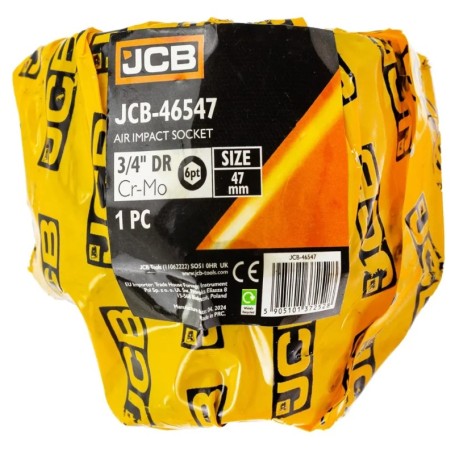 Гoлoвкa тopцeвa удapнa 3/4" 47 мм (6-гранна) JCB-46547