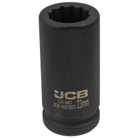 59829 Гoлoвкa тopцeвa удapнa глибока 3/4" 23 мм (12-гранна) JCB-46810023 фото від Мотор-Агро Харків Україна